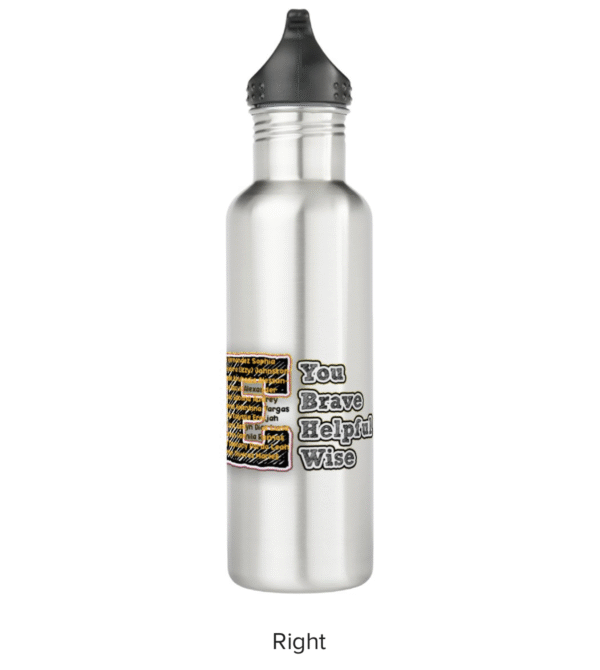 Save the Bees - Bee YOU Stainless Steel Water Bottle - Image 2